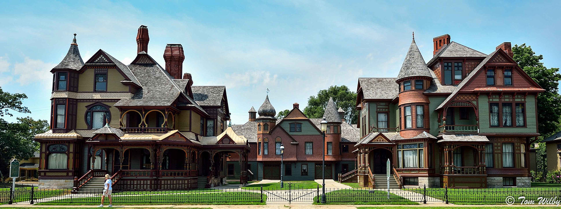 Hackley and Hume homes from late 1800
