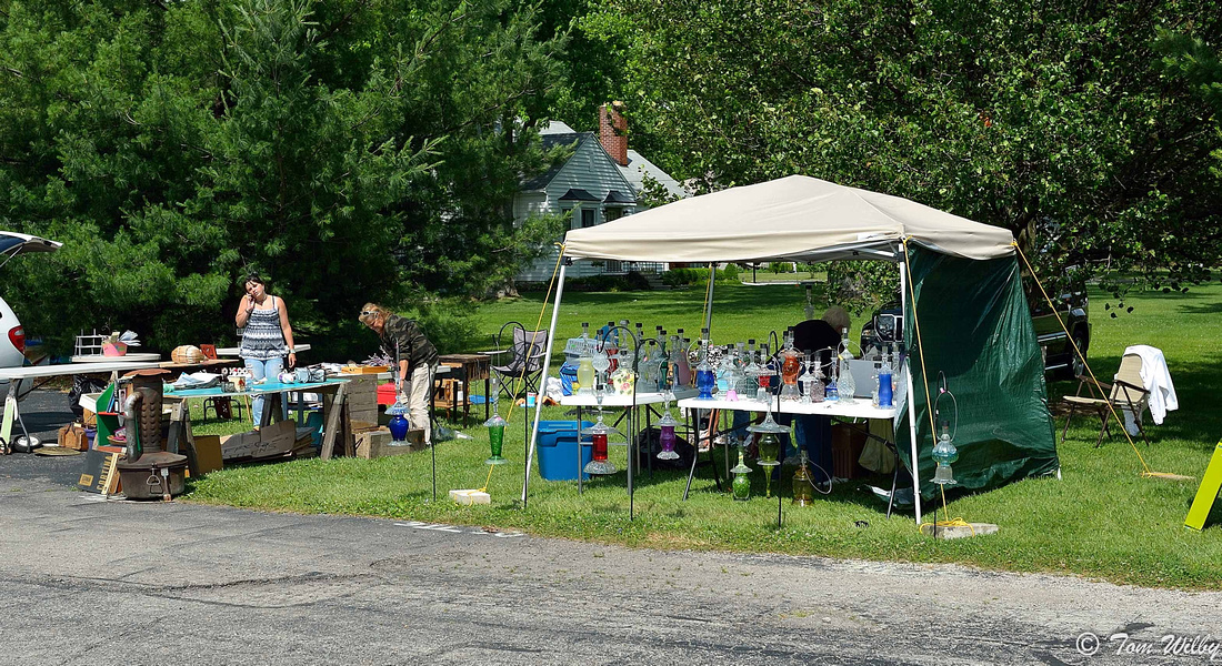 Yard Sale on the National Road