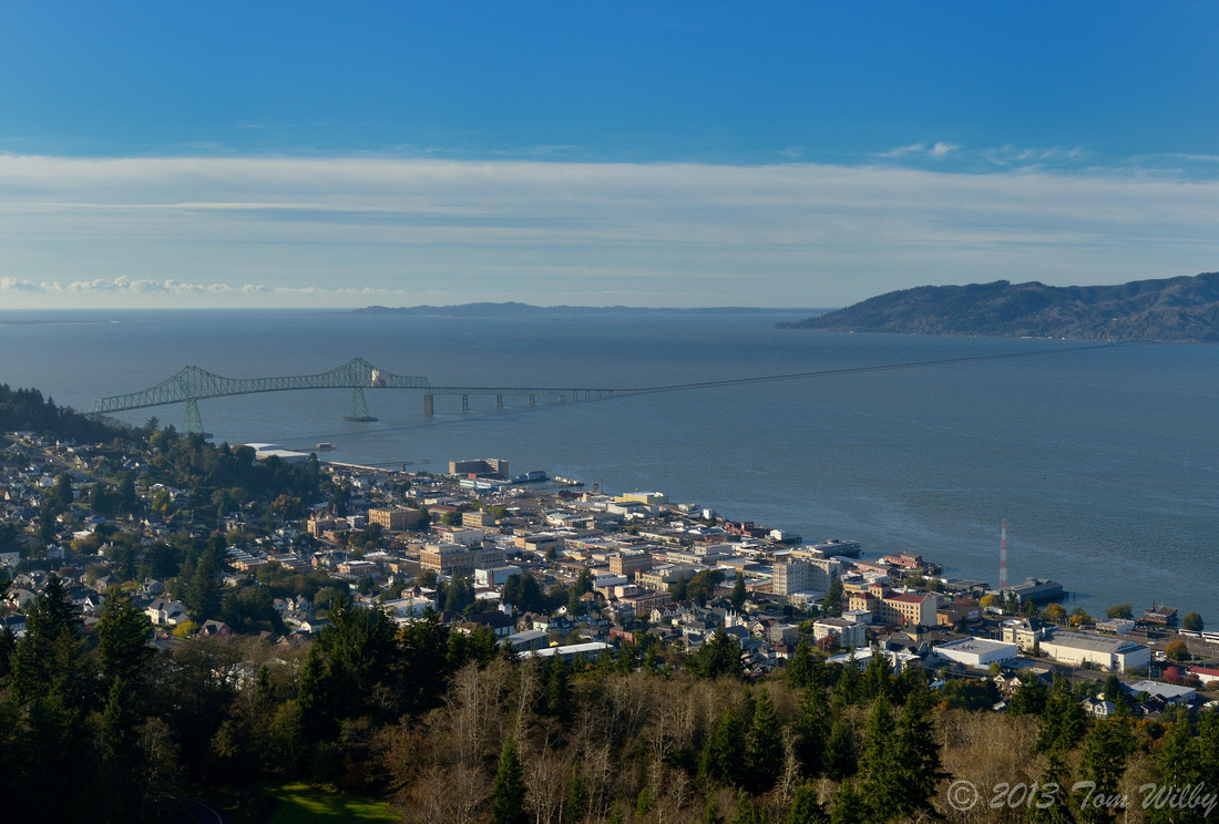 View of Astoria from the Astoria Column